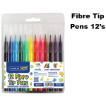 Marlin Kids fibre tip / Koki Pens 12's 